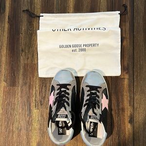 Golden Goose, size 7, gently used, duster, no shoe box available.